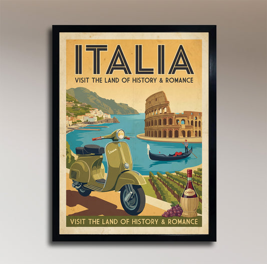 Italia: Land of History & Romance – Vintage Travel