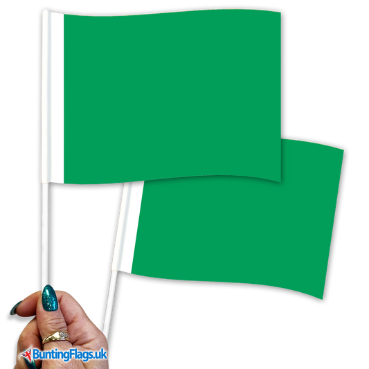 Libya hand waving flags