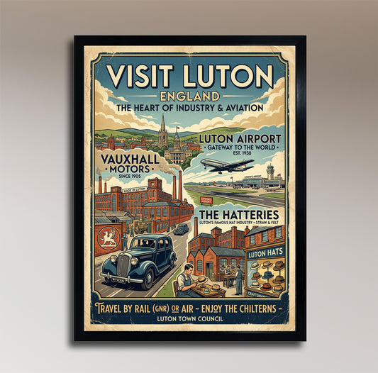 Visit Luton – Heart of Industry & Travel – Vintage Travel