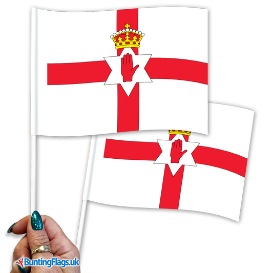 Northern Ireland Hand Waving Flag Pack