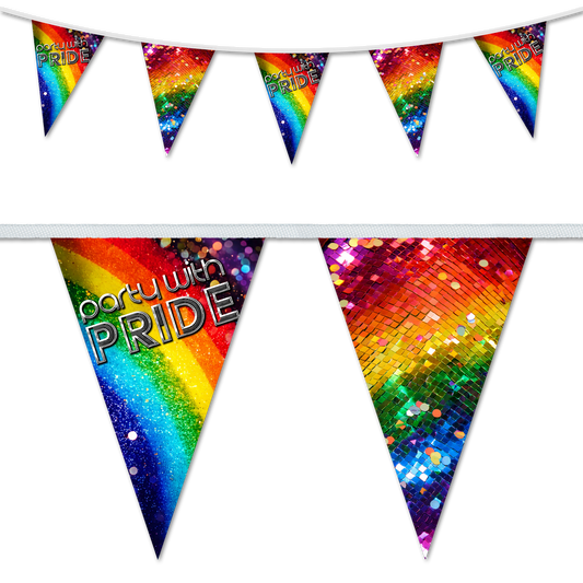 Party With Pride Bunting Design 2