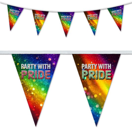 Party With Pride Bunting Design 1
