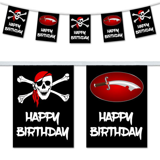 Childrens Birthday Party Bunting, Party Decorations