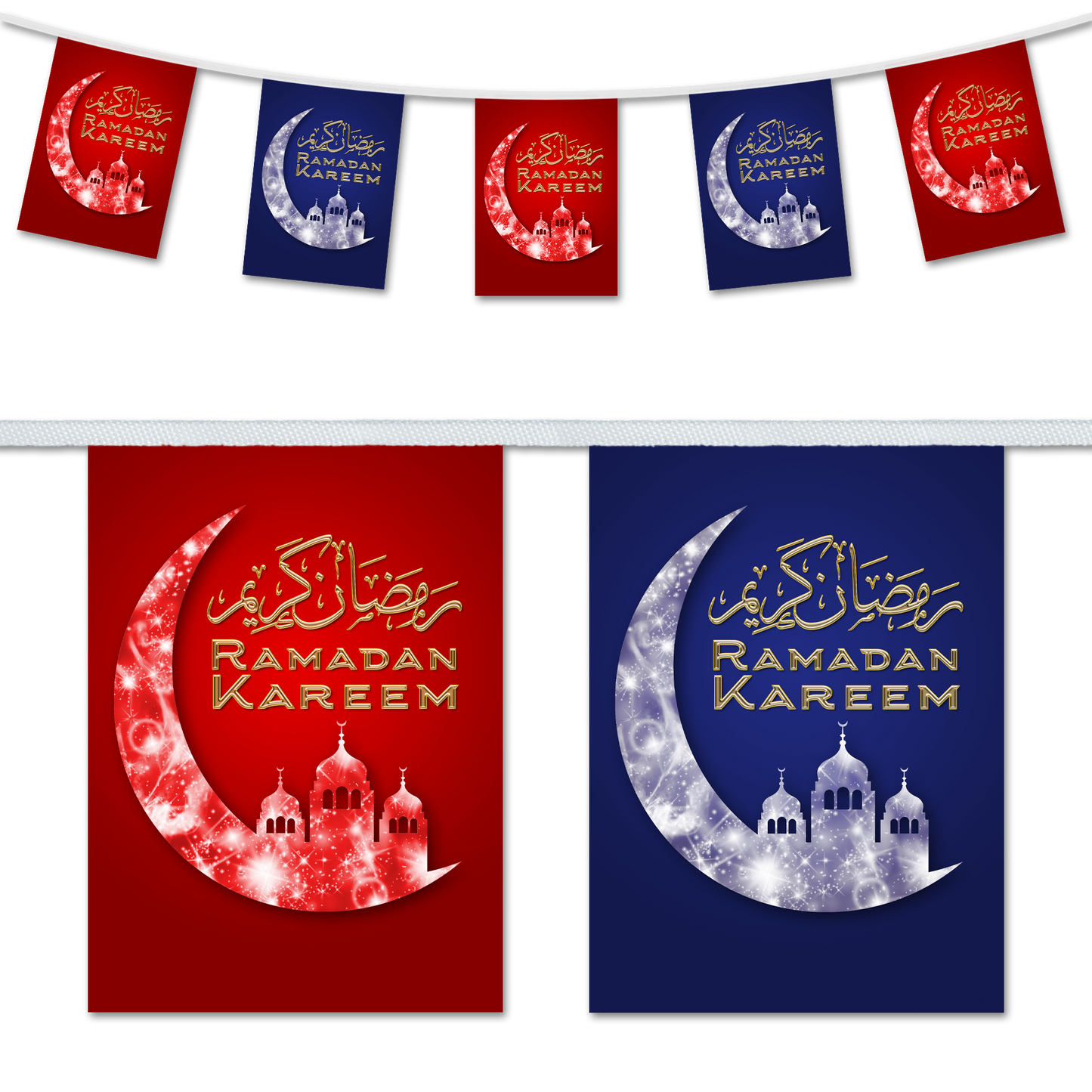 Ramadan Crescent Moon Design