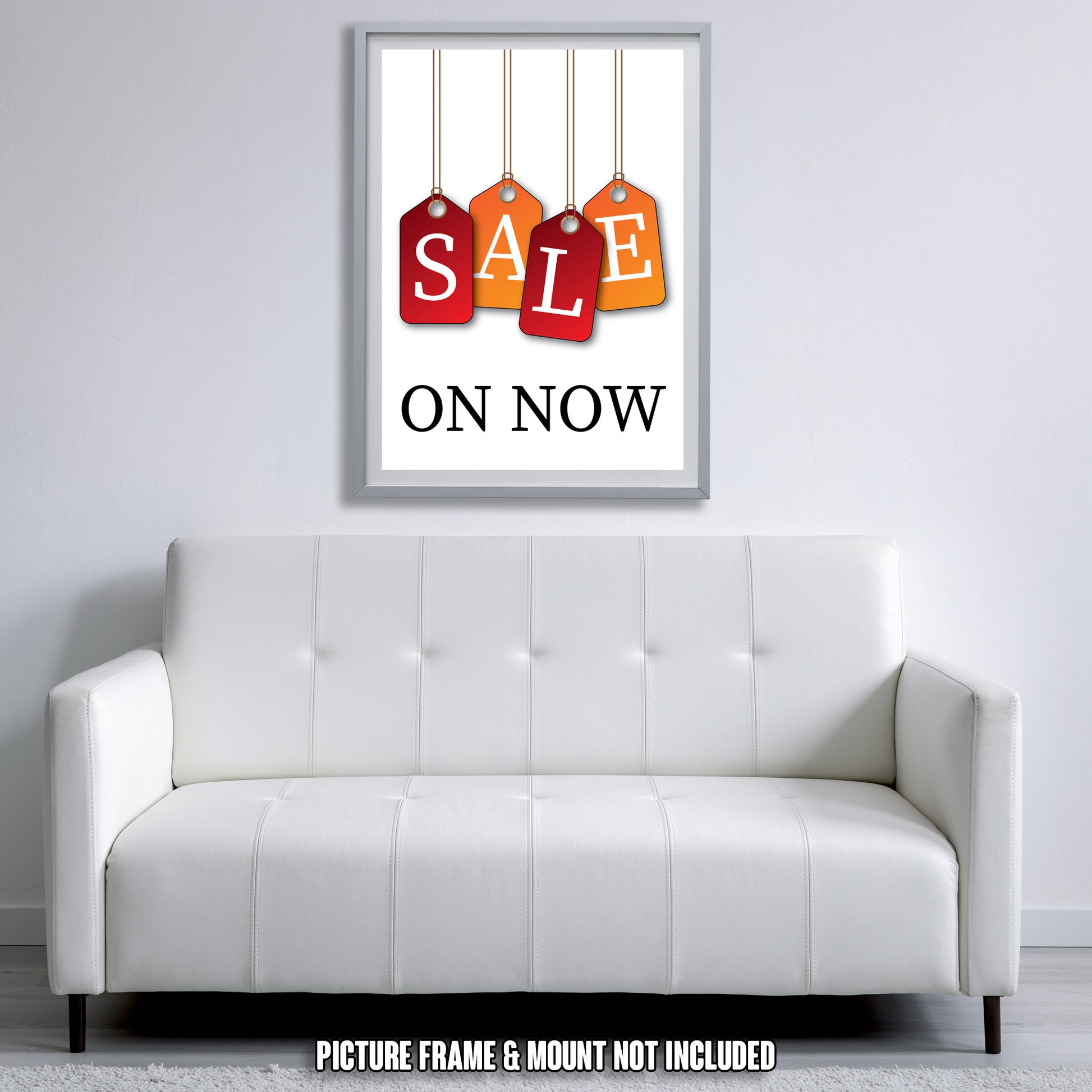 Sale Now On, Point of Sale Posters, Promotional Signs