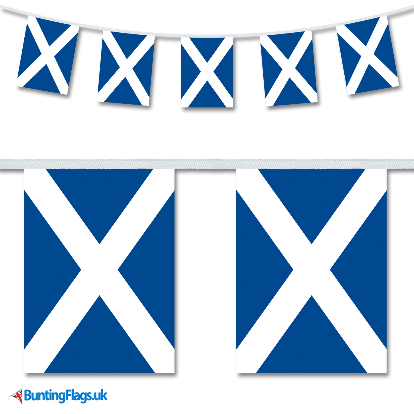 Scotland A5 Rectangle Bunting