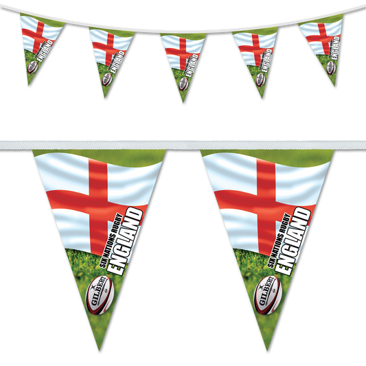 England Six Nations Rugby Triangular Bunting