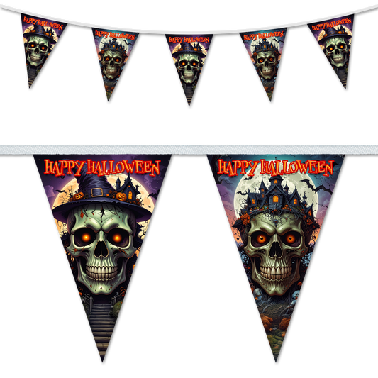 Halloween Spooky Skulls Design