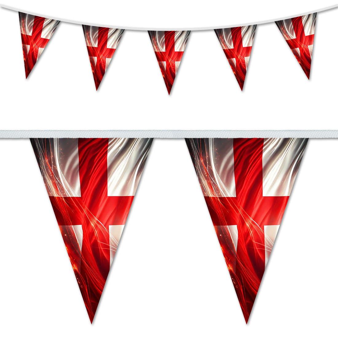 St George Abstract Design – BuntingFlags.uk