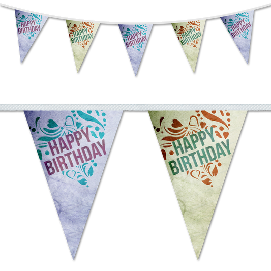 Birthday - Stamped Design