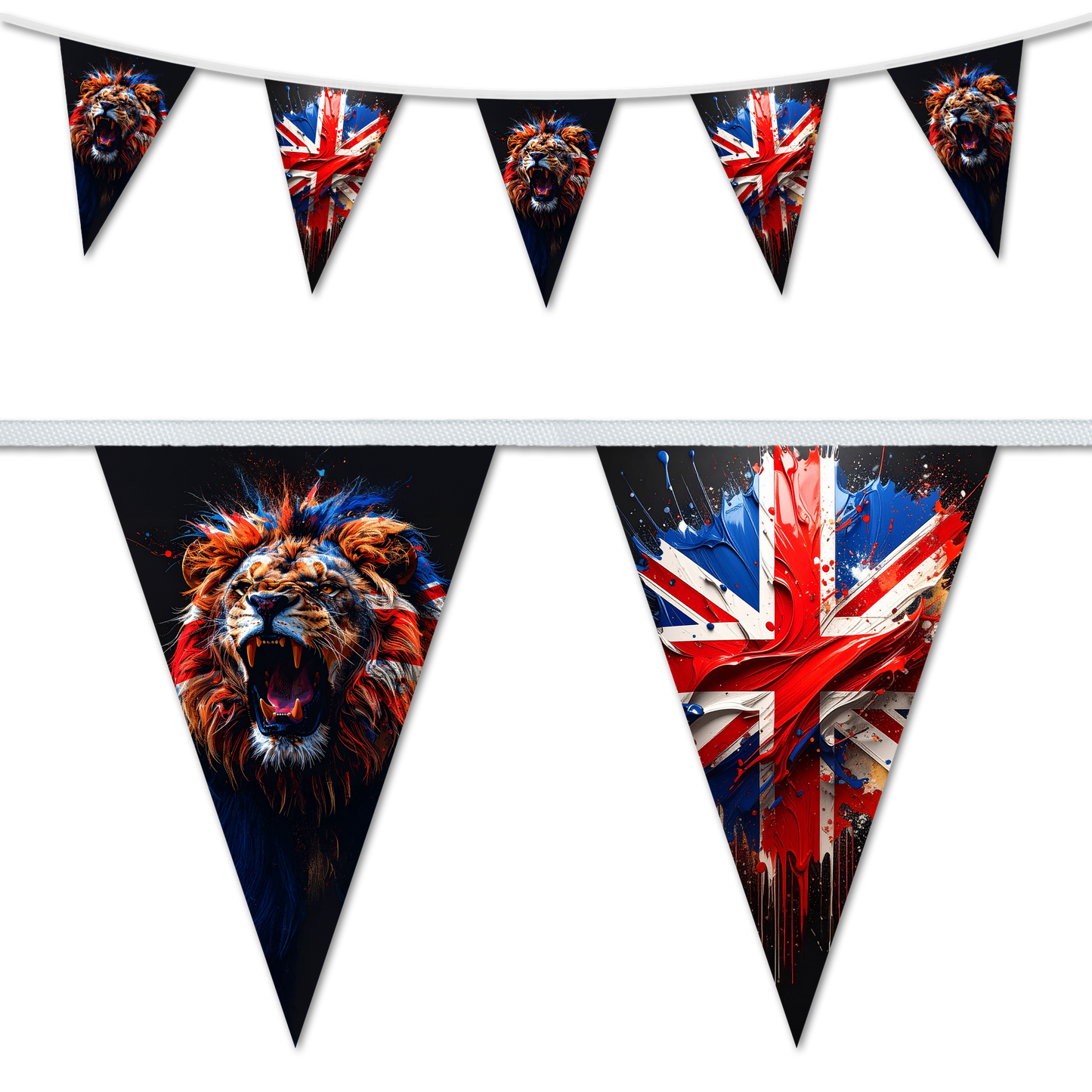 UK Lion and Union Flag V1