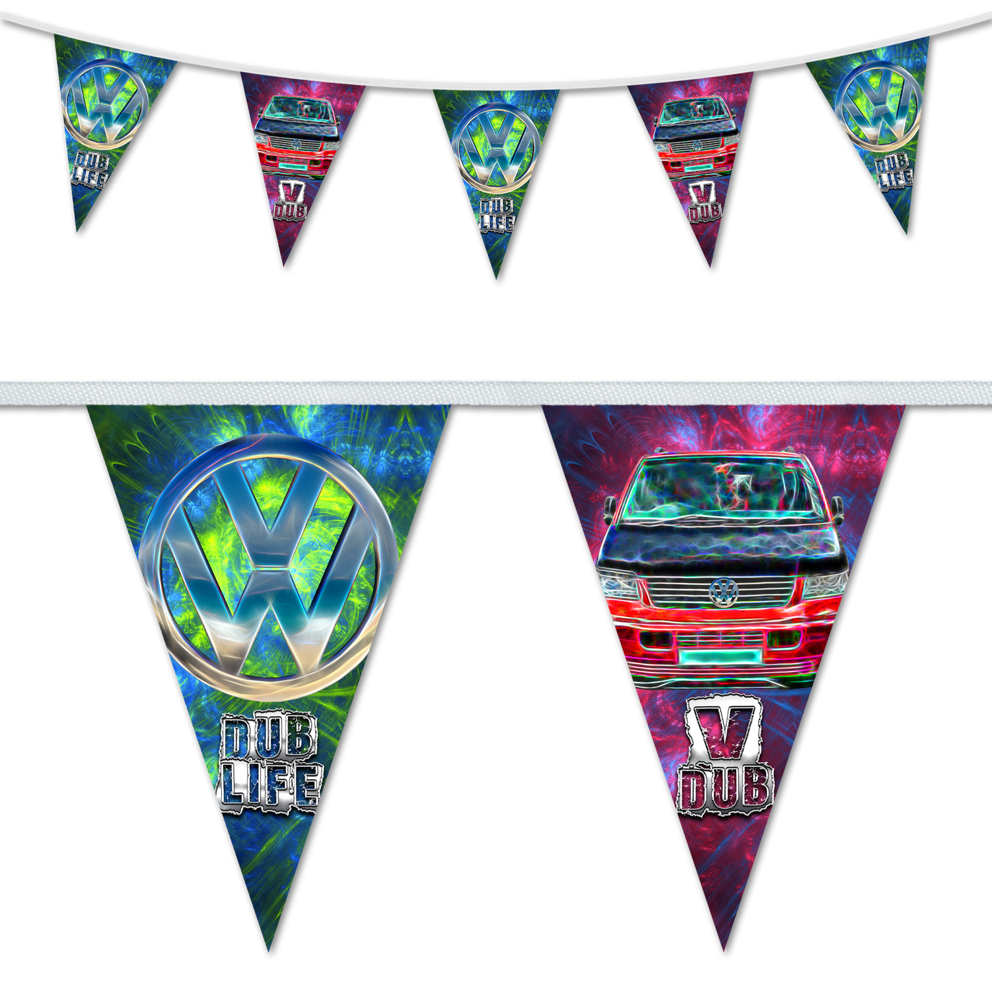 VeeDub T5 Psychedelic Design 1