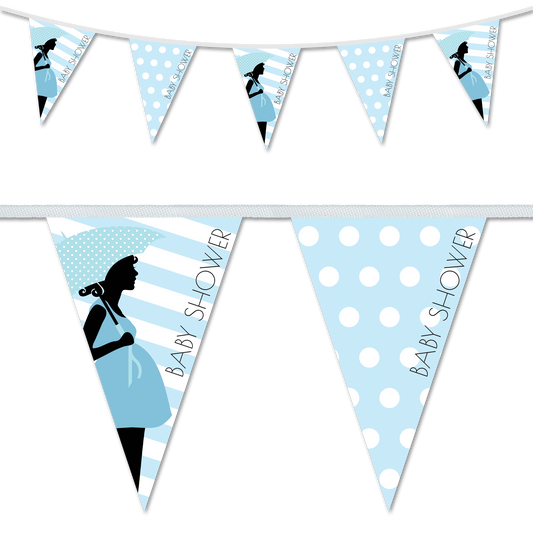 Baby Shower Boy Vintage Design