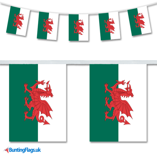 Wales A5 Rectangle Bunting