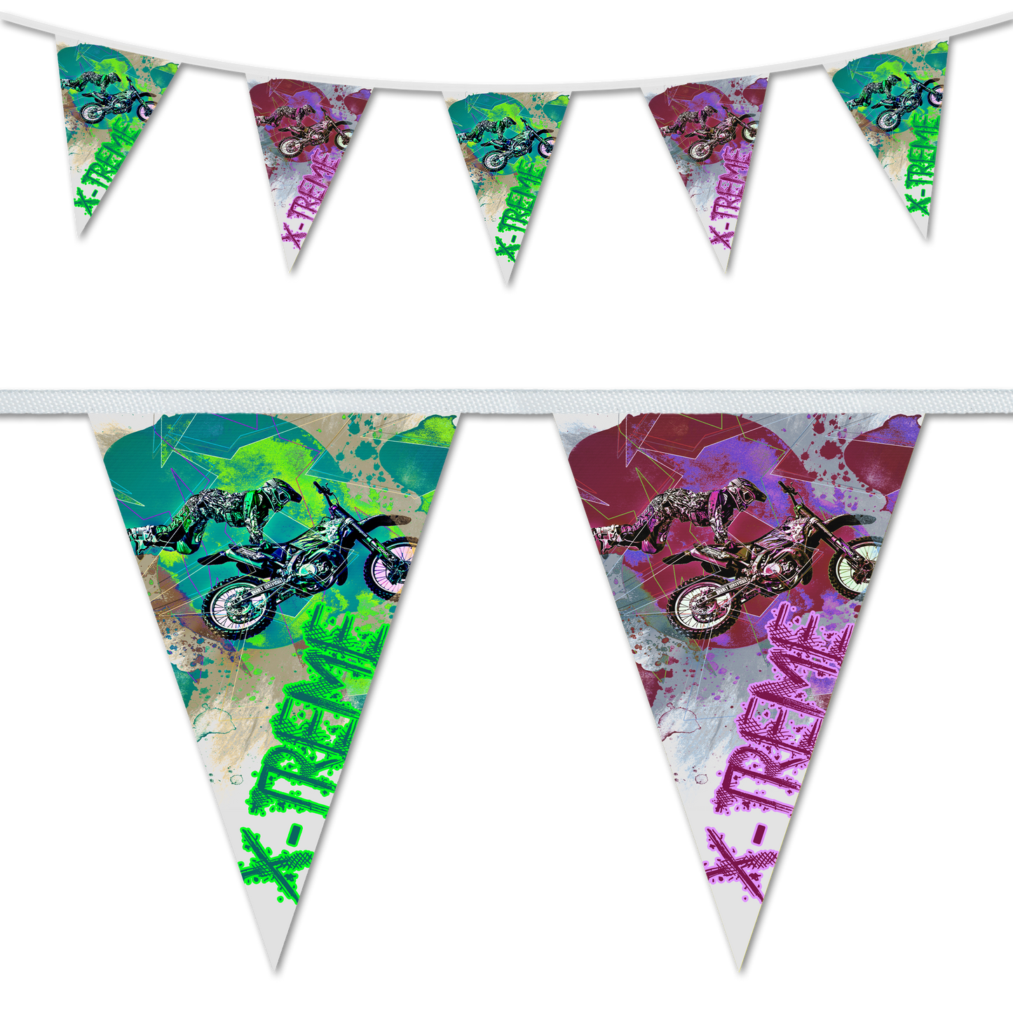 XTreme MX Triangular Bunting